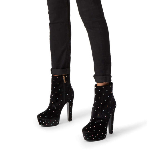 kurt geiger platform ankle boots